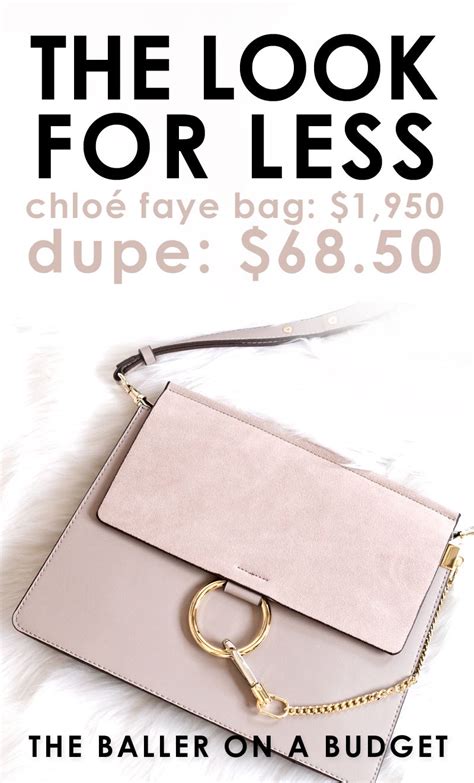 The Look For Less: Chloé’s Faye – ,950 vs. .50